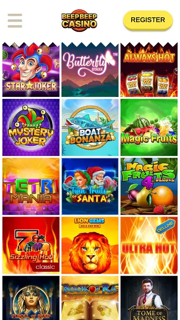 Beep Beep Casino slots