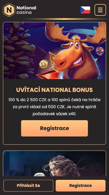 National Casino bonuses