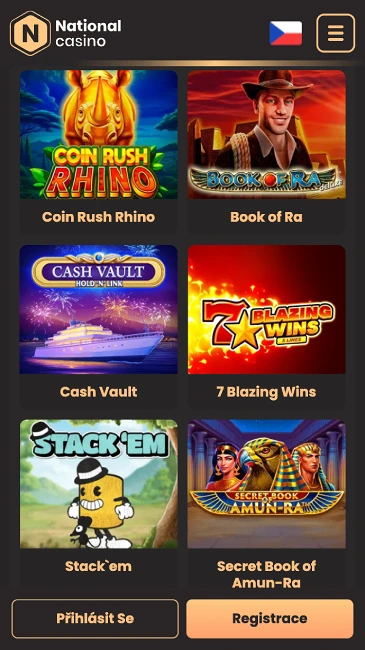 National Casino games