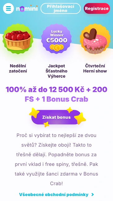 Nomini Casino bonuses