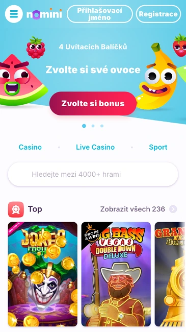 Nomini Casino main